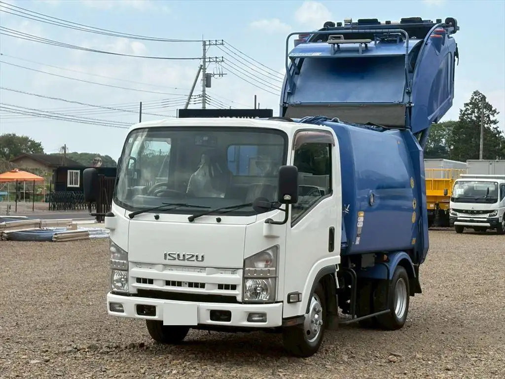 いすゞ エルフ 小型 パッカー車 プレス式 TKG-NMR85AN｜画像1