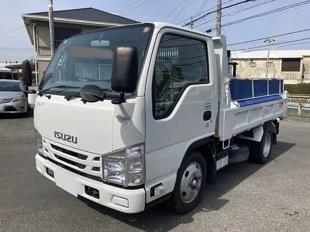 いすゞ エルフ 小型 ダンプ 強化 コボレーン｜画像1