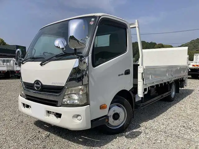 日野 デュトロ 小型 平ボディ パワーゲート TKG-XZU710M｜画像1