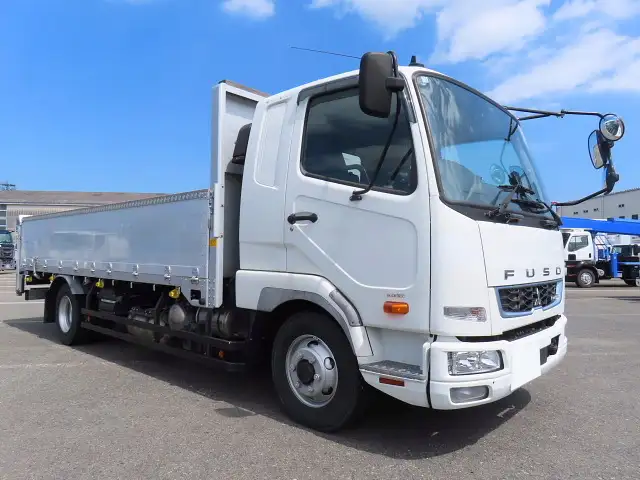 三菱 ファイター 中型/増トン 平ボディ パワーゲート 床鉄板の中古トラック画像3