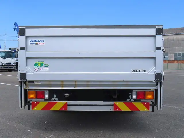 三菱 ファイター 中型/増トン 平ボディ パワーゲート 床鉄板の中古トラック画像5