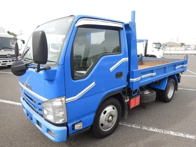 いすゞ エルフ 小型 ダンプ TPG-NJR85AD H27｜画像1