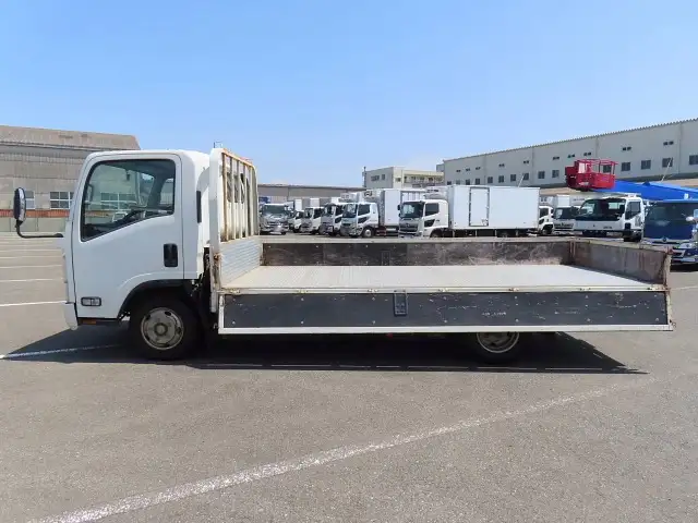 いすゞ エルフ 小型 平ボディ 床鉄板 TPG-NNR85ARの中古トラック画像7