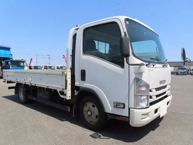 いすゞ エルフ 小型 平ボディ 床鉄板 TPG-NNR85ARの中古トラック画像3