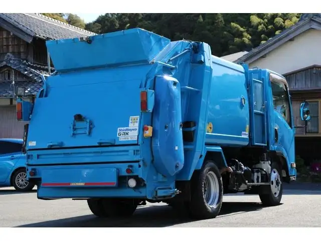 いすゞ エルフ 小型 パッカー車 巻き込み式 回転ダンプ式の中古トラック画像2