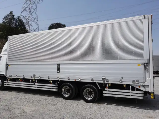 三菱 ファイター 中型/増トン ウイング ベッド QDG-FQ62Fの中古トラック画像5