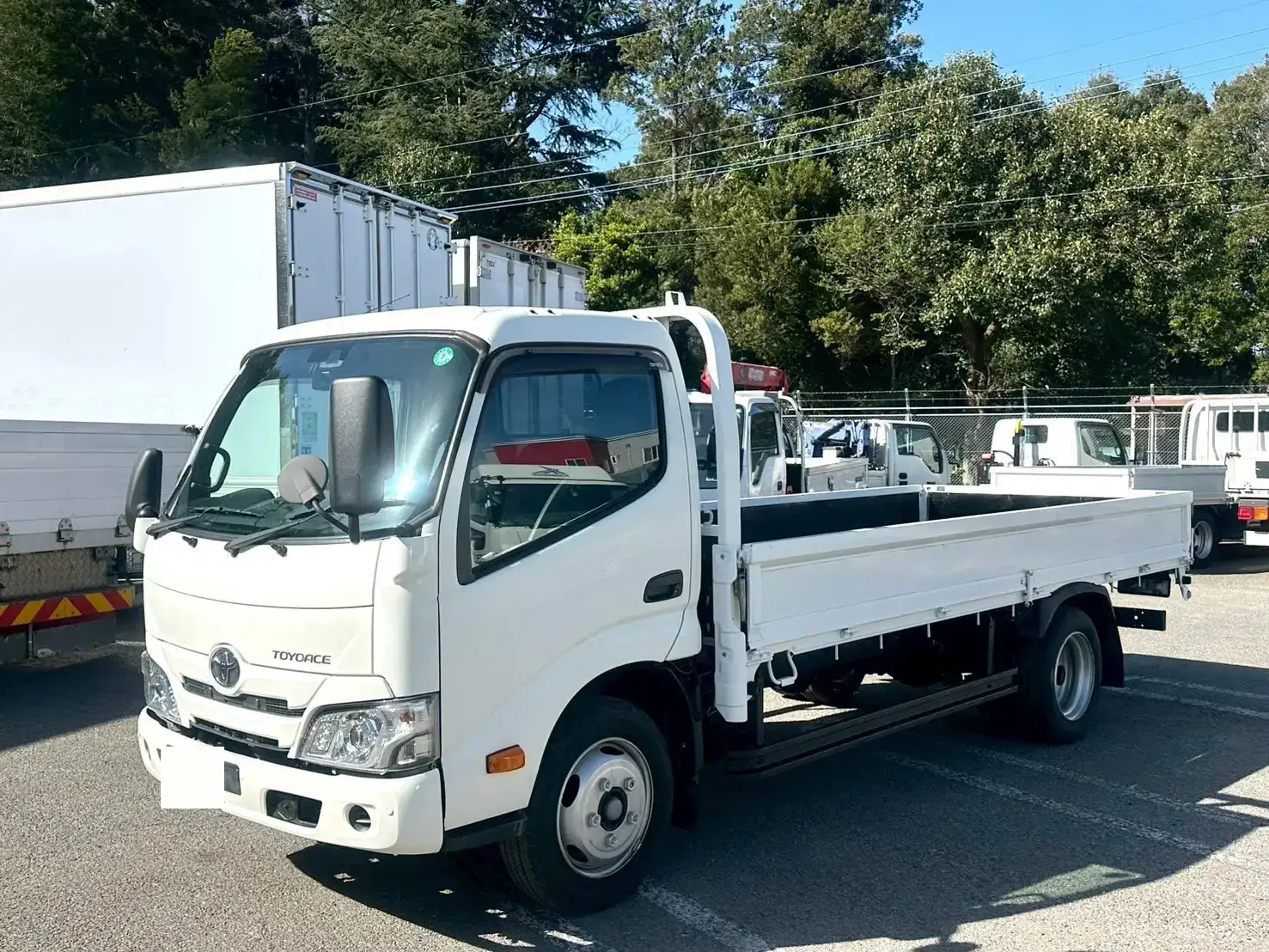 トヨタ トヨエース 小型 平ボディ 床鉄板 2RG-XZU655｜画像1