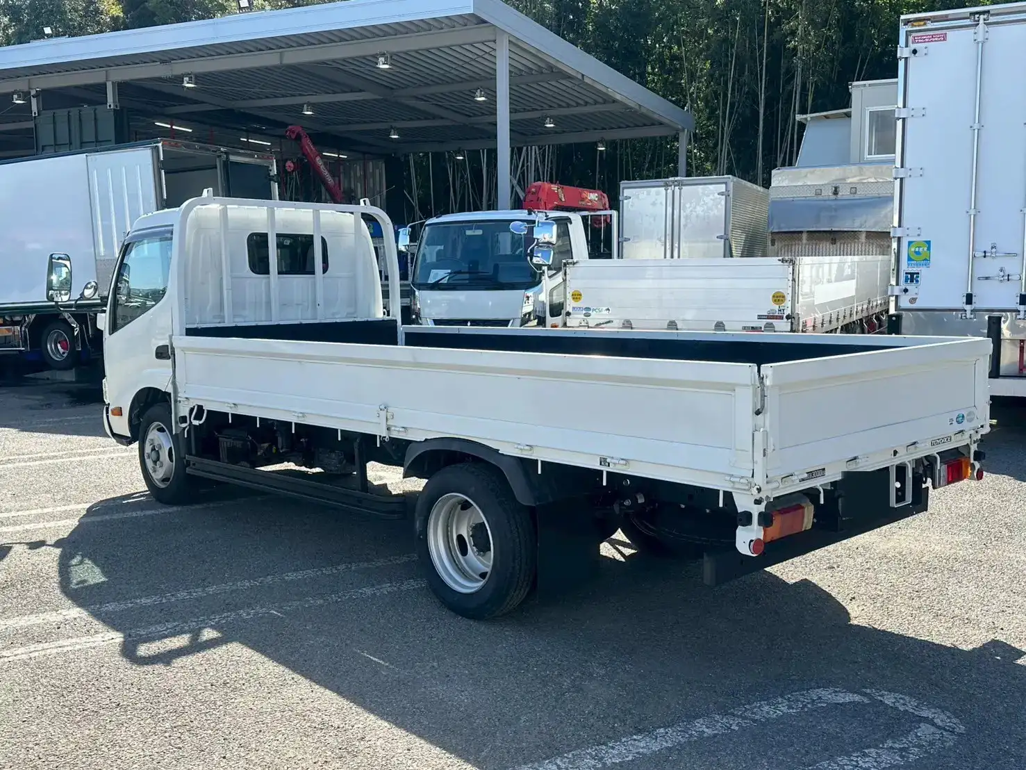 トヨタ トヨエース 小型 平ボディ 床鉄板 2RG-XZU655の中古トラック画像5