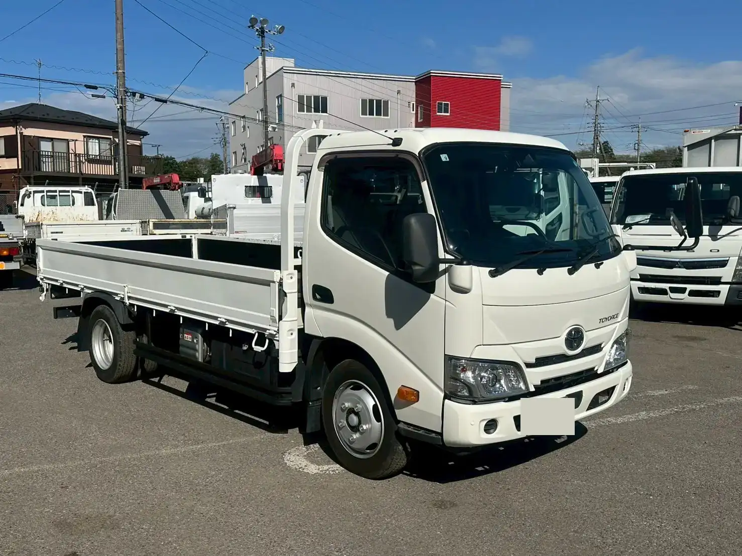 トヨタ トヨエース 小型 平ボディ 床鉄板 2RG-XZU655の中古トラック画像2