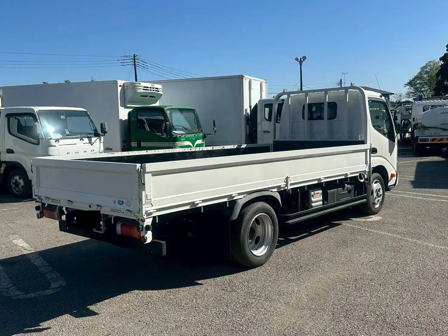 トヨタ トヨエース 小型 平ボディ 床鉄板 2RG-XZU655の中古トラック画像3