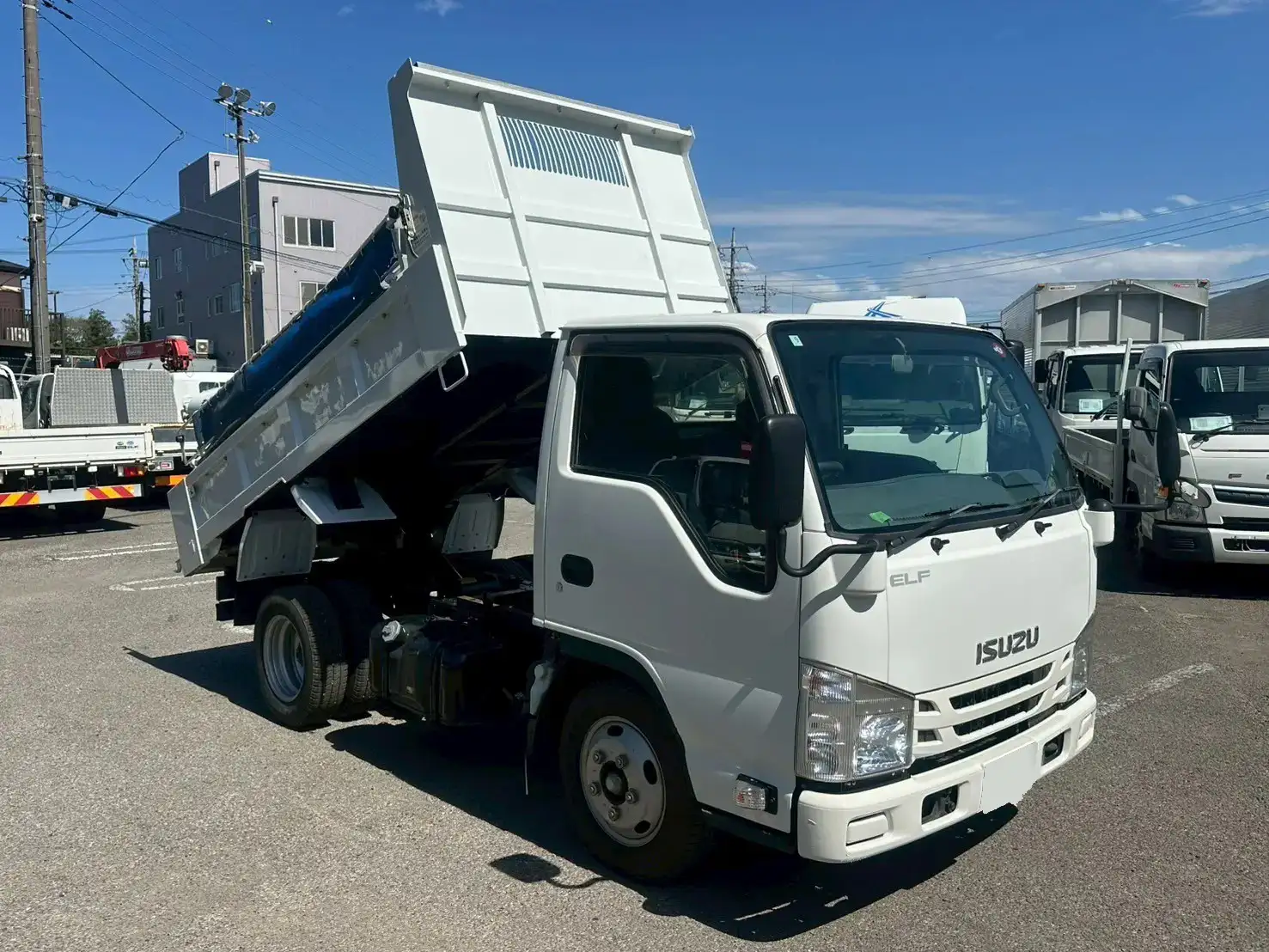 いすゞ エルフ 小型 ダンプ Lゲート コボレーンの中古トラック画像2