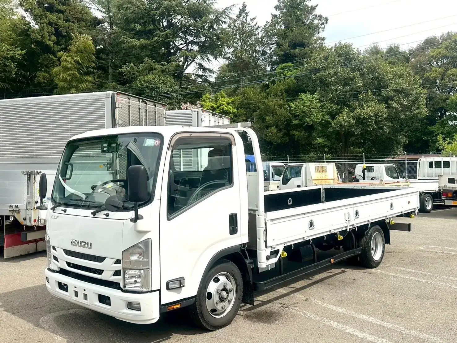 いすゞ エルフ 小型 平ボディ 床鉄板 TPG-NPR85AR｜画像1