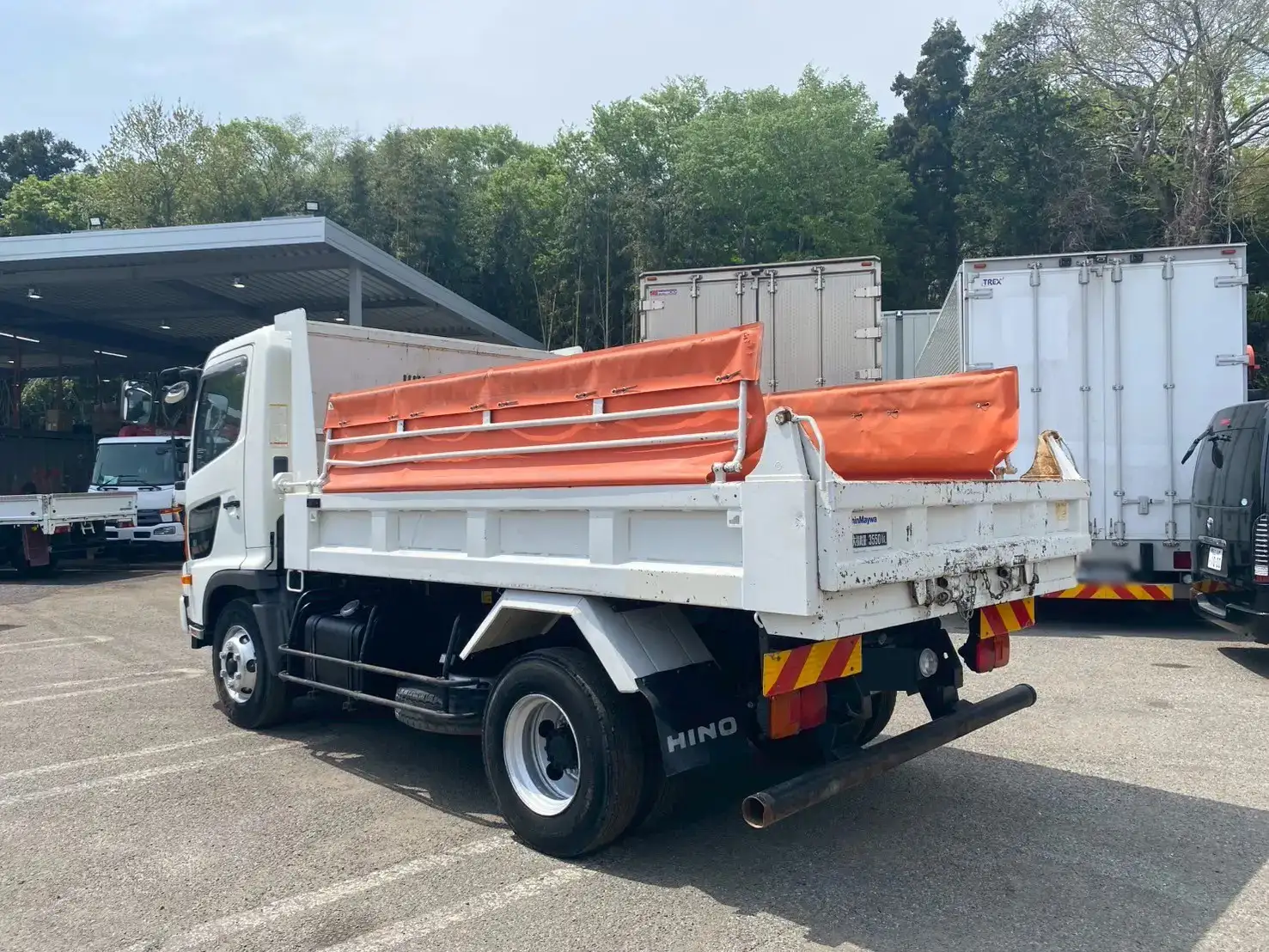 日野 レンジャー 中型/増トン ダンプ 強化 コボレーンの中古トラック画像5