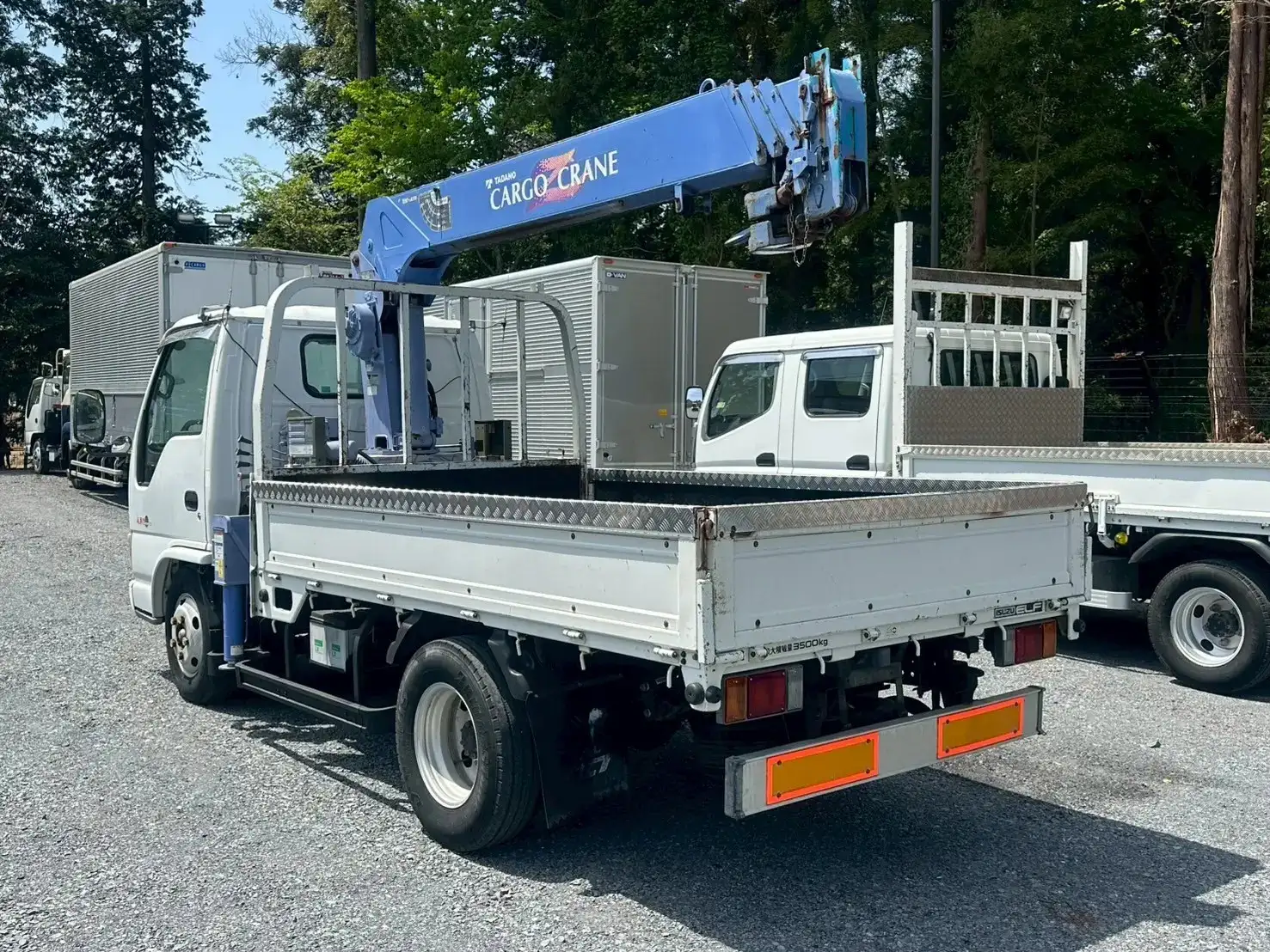 いすゞ エルフ 小型 クレーン付 4段 ラジコンの中古トラック画像4