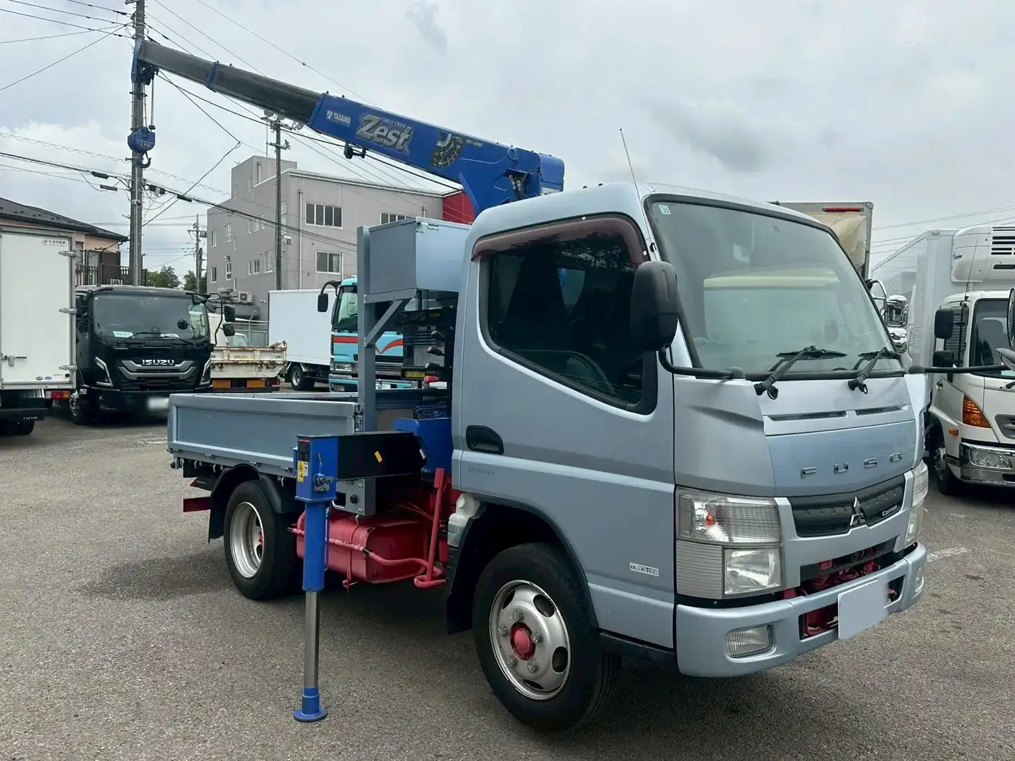 三菱 キャンター 小型 クレーン付 3段 ラジコンの中古トラック画像2