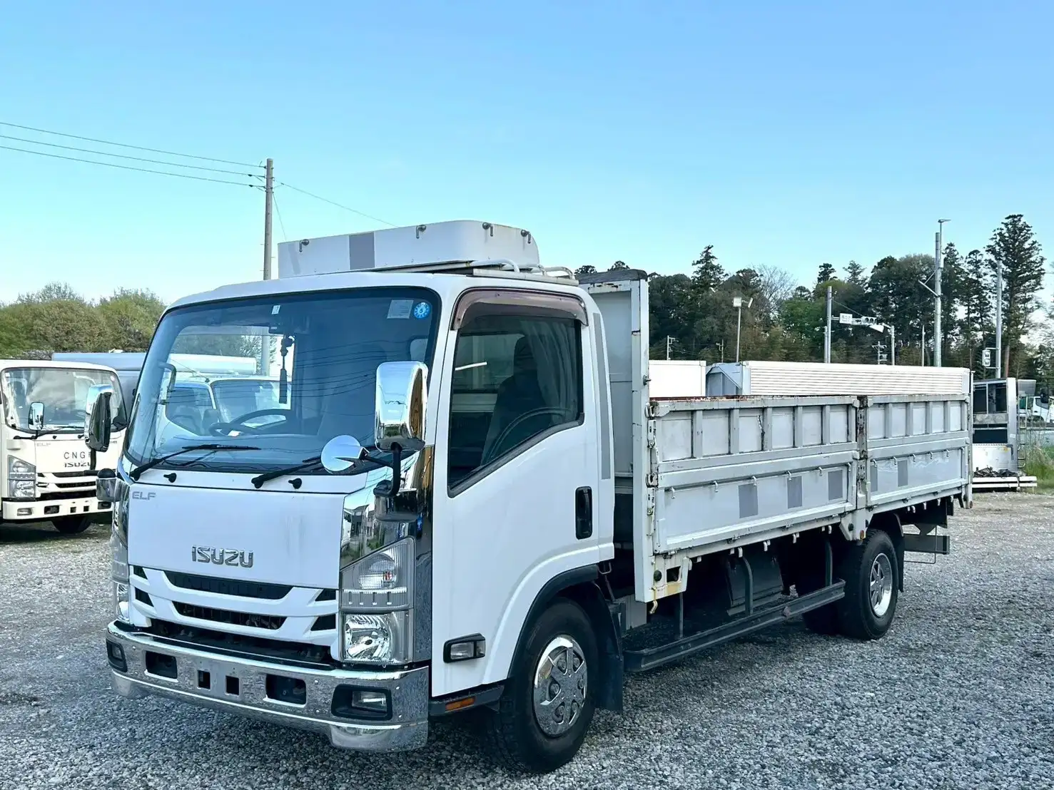 いすゞ エルフ 小型 平ボディ 床鉄板 TPG-NPR85YN｜画像1