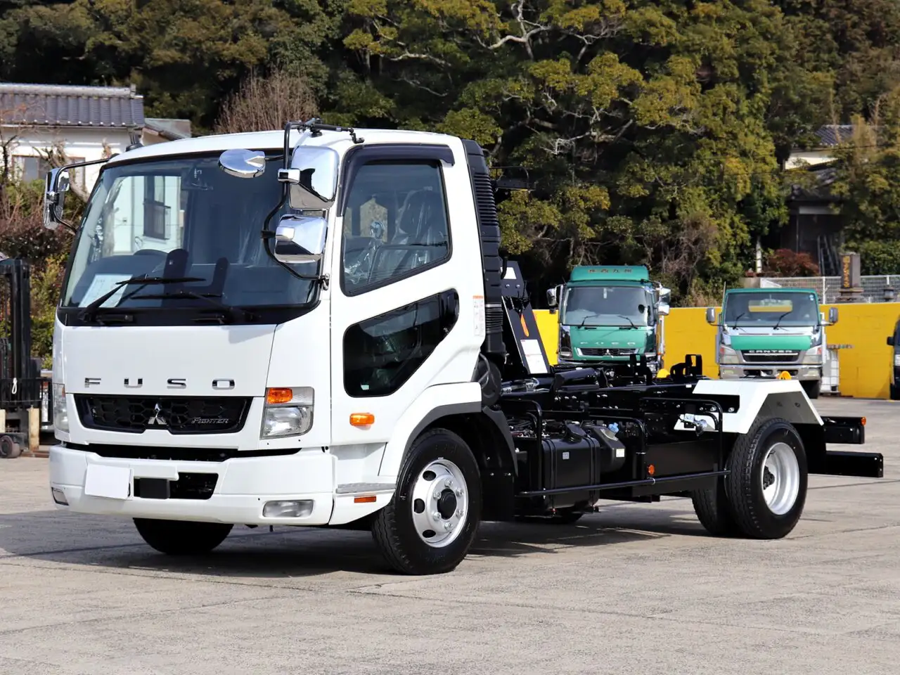 三菱 ファイター 中型/増トン アームロール シングルホイスト 2KG-FK72F｜画像1