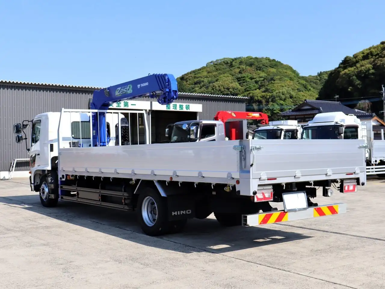 日野 レンジャー 中型/増トン クレーン付 床鉄板 5段の中古トラック画像6