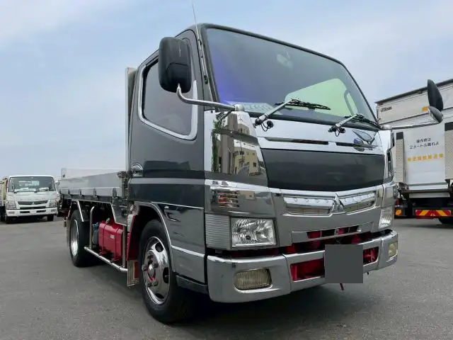 三菱 キャンター 小型 平ボディ アルミブロック カスタム｜画像1