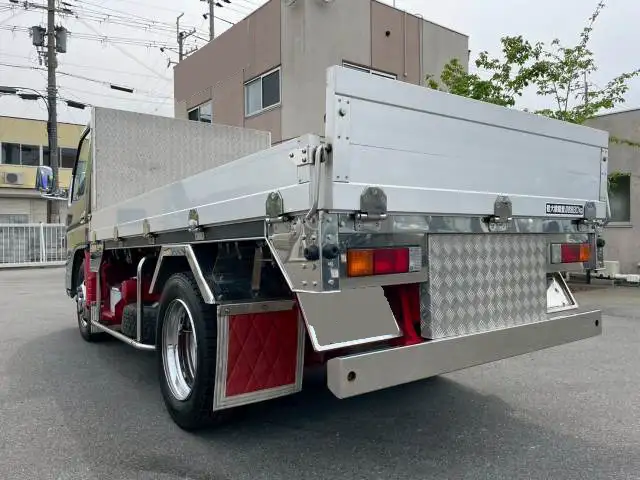 三菱 キャンター 小型 平ボディ アルミブロック カスタムの中古トラック画像4