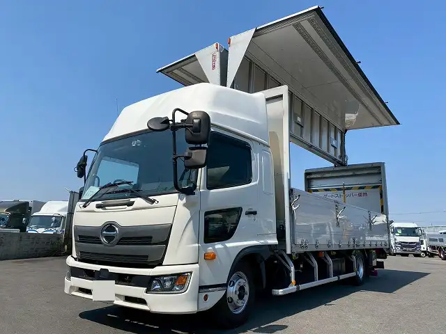 日野 レンジャー 中型/増トン ウイング パワーゲート エアサスの中古トラック画像5