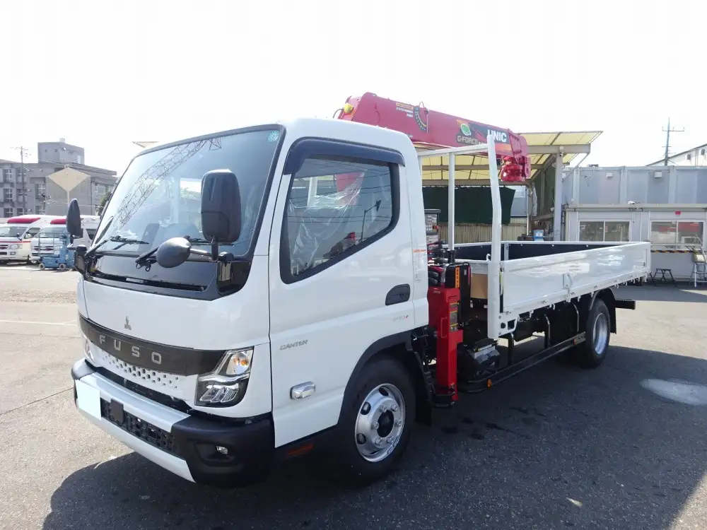 三菱 キャンター 小型 クレーン付 5段 ラジコン｜画像1