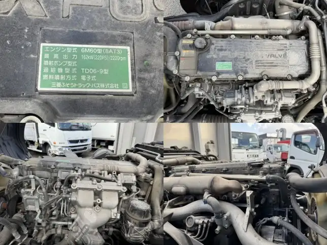 三菱 ファイター 中型/増トン ウイング ベッド TKG-FK61Fの中古トラック画像18