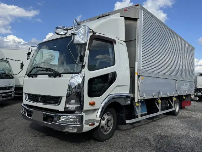 三菱 ファイター 中型/増トン ウイング ベッド TKG-FK61F｜画像1