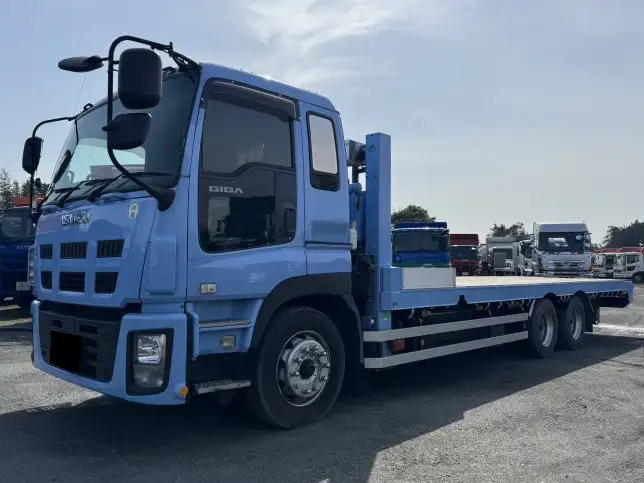 いすゞ ギガ 大型 車両重機運搬 ラジコン ベッド｜画像1