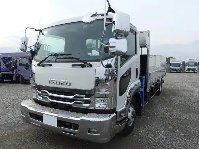 いすゞ フォワード 中型/増トン クレーン付 アルミブロック エアサス｜画像1