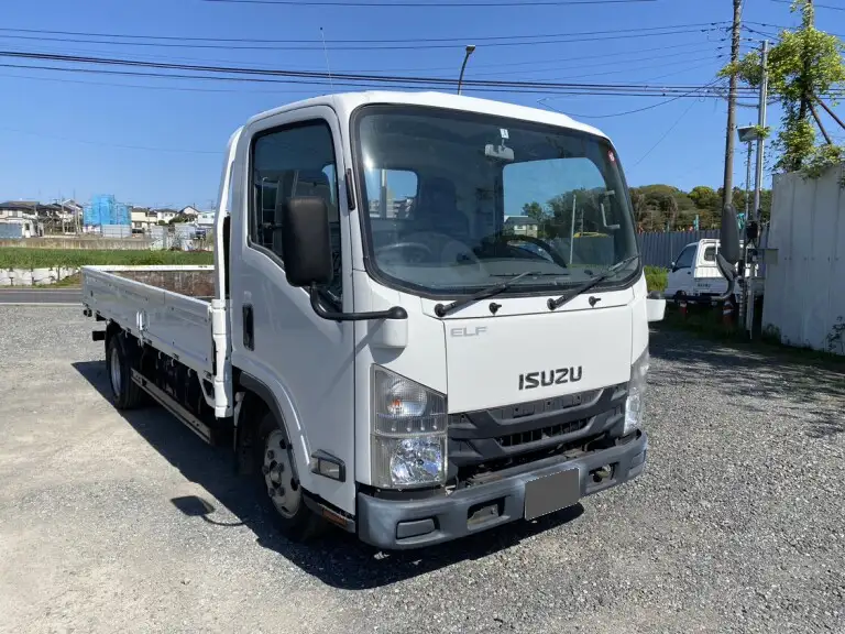 いすゞ エルフ 小型 平ボディ TPG-NLR85AR H29の中古トラック画像2