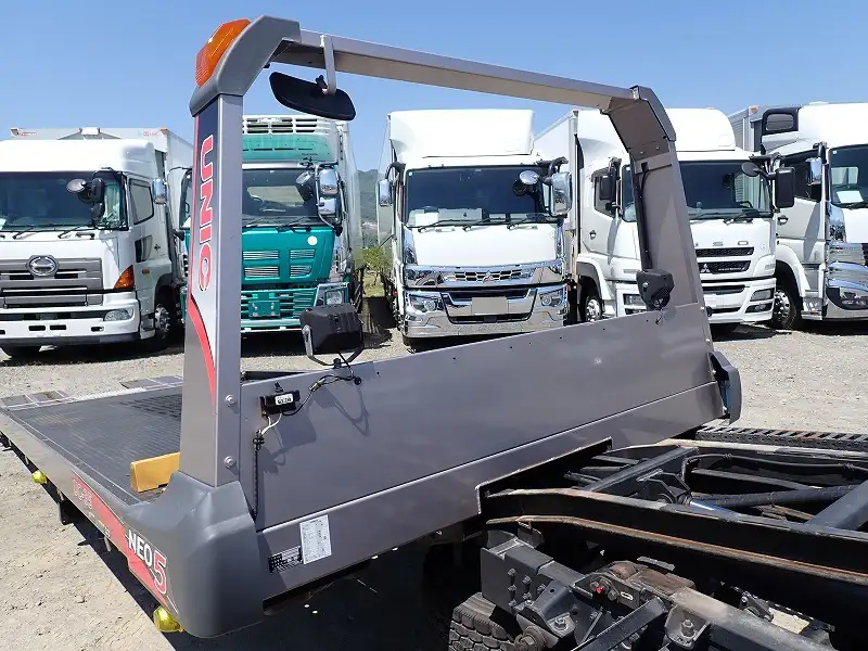 三菱 キャンター 小型 車両重機運搬 ラジコン ウインチの中古トラック画像10