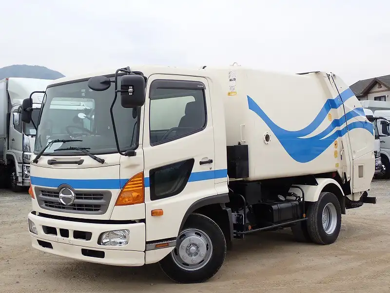日野 レンジャー 中型/増トン パッカー車 巻き込み式 回転ダンプ式｜画像1
