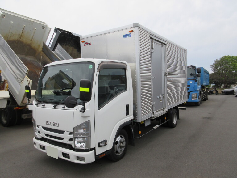 いすゞ エルフ 小型 アルミバン 標準ロング TRG-NLR85AN