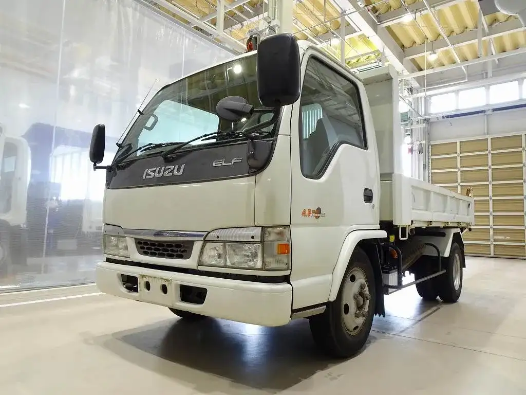いすゞ エルフ 小型 平ボディ TRG-NJR85A H29｜画像1