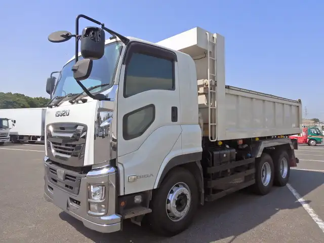 いすゞ ギガ 大型 ダンプ 土砂禁 2PG-CXZ77CT の中古トラック【車両No.187432】