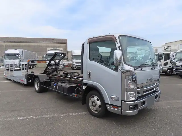 いすゞ エルフ 小型 車両重機運搬 2RG-NPR88AN R2の中古トラック画像3