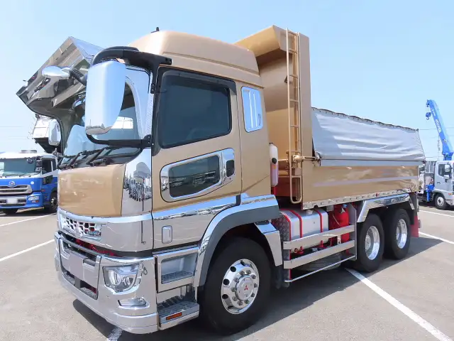 三菱 スーパーグレート 大型 ダンプ Lゲート ハイルーフ の中古トラック【車両No.187502】