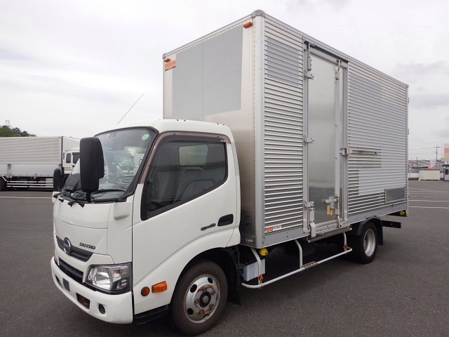 日野 デュトロ 小型 アルミバン 標準ロング TKG-XZC655M