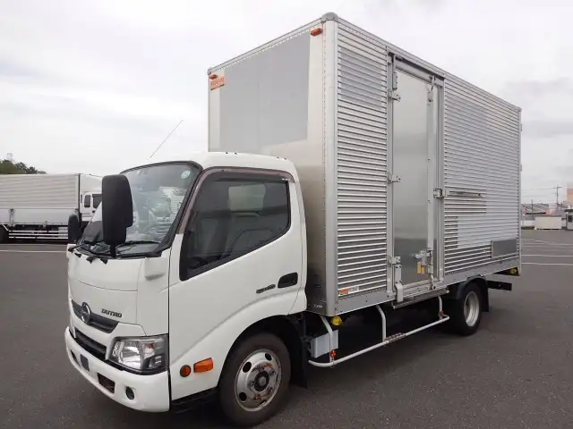 日野 デュトロ 小型 アルミバン サイドドア TKG-XZC655Mの中古トラック画像1
