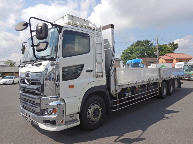 日野 プロフィア 大型 平ボディ 2DG-FR1AHG