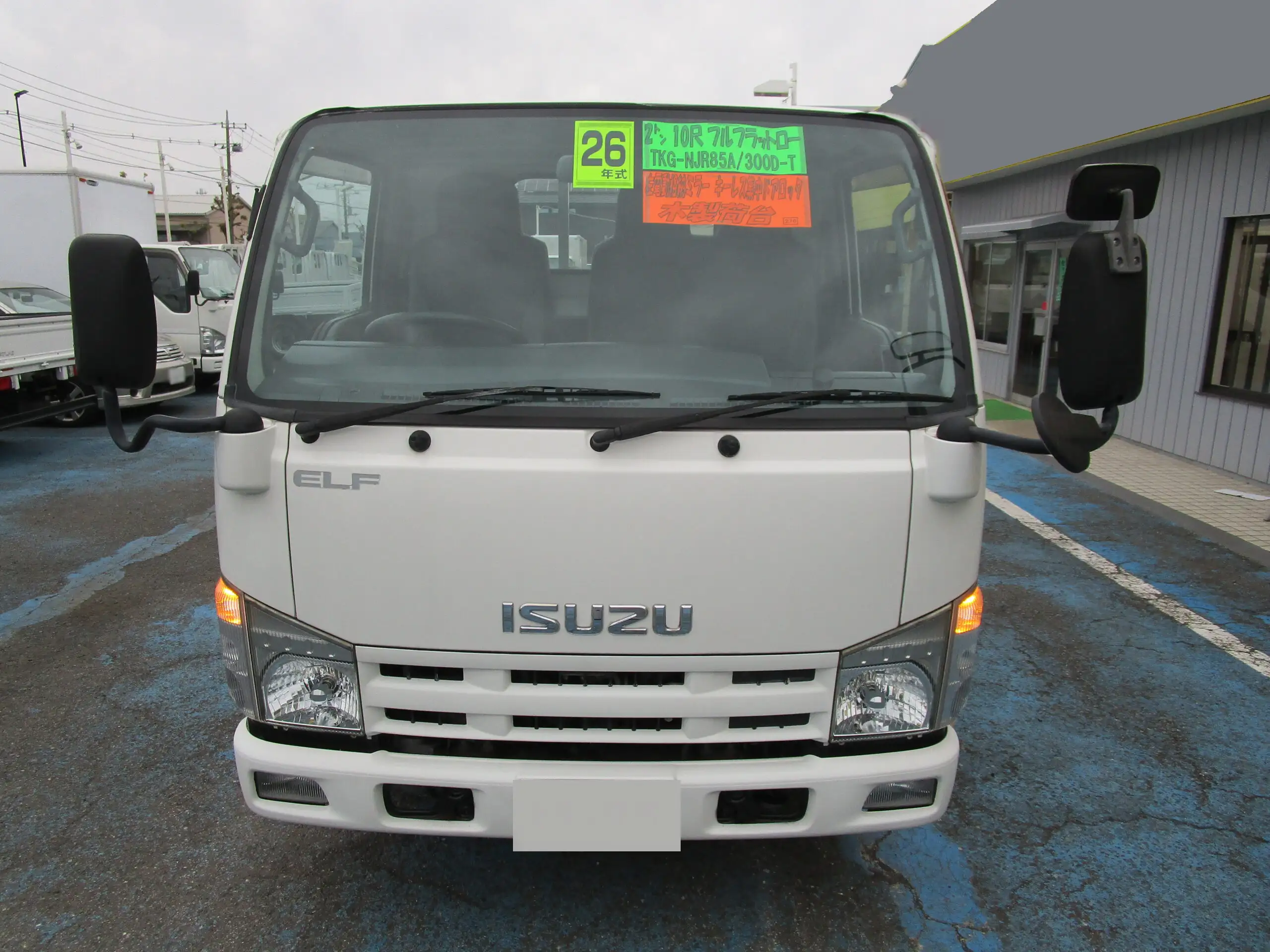 いすゞ エルフ 小型 平ボディ TRG-NJR85A H26の中古トラック画像2