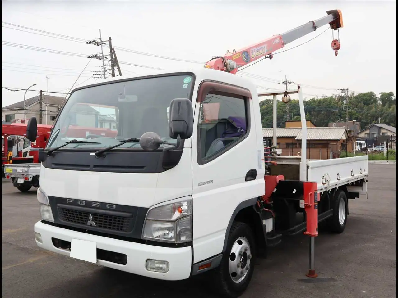 三菱 キャンター 小型 クレーン付 3段 ラジコン の中古トラック【車両No.187318】