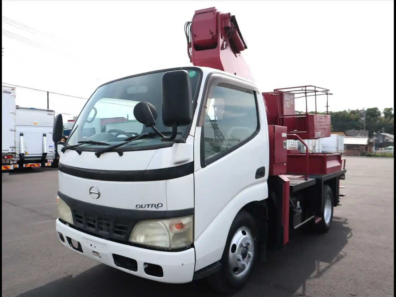 日野 デュトロ 小型 高所・建柱車 高所作業車 PB-XZU301E の中古トラック【車両No.187313】