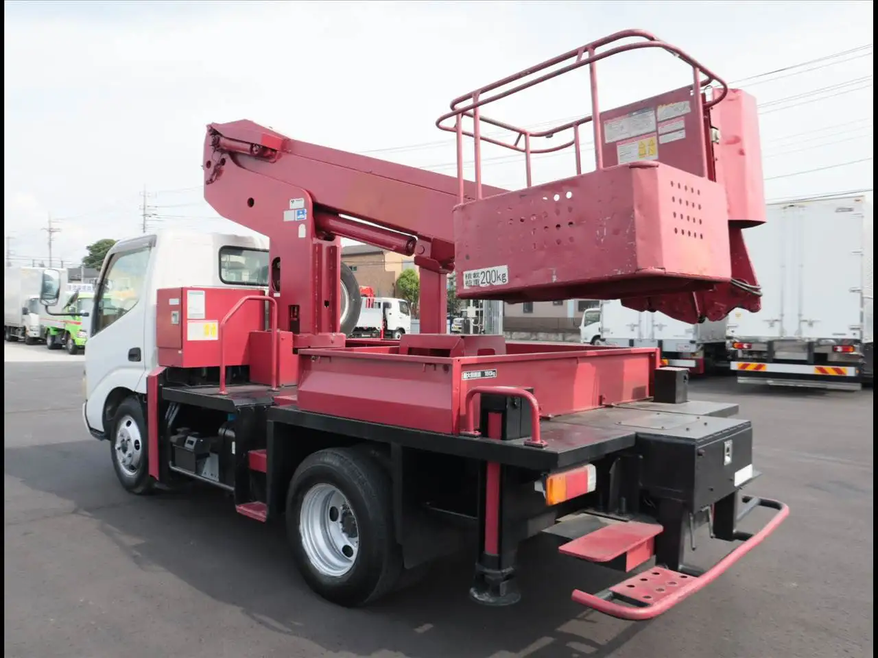 日野 デュトロ 小型 高所・建柱車 高所作業車 PB-XZU301Eの中古トラック画像4