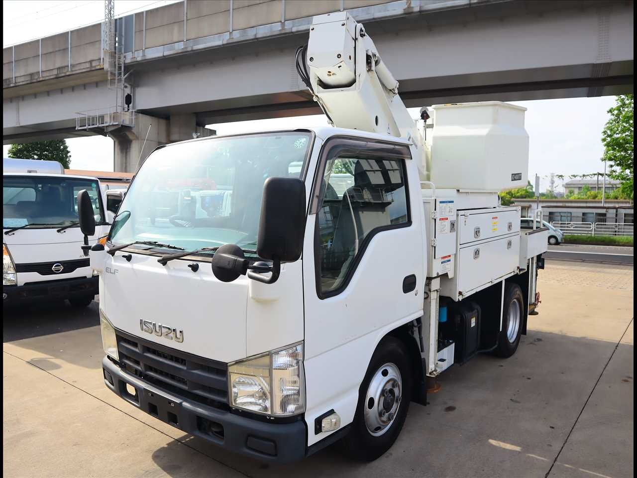 いすゞ エルフ 小型 高所・建柱車 高所作業車 PB-NKR81AN の中古トラック【車両No.188487】