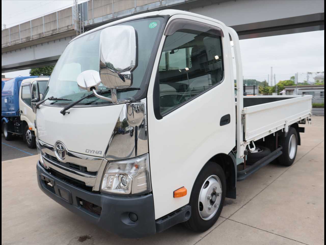 トヨタ ダイナ 小型 平ボディ パワーゲート 床鉄板 の中古トラック【車両No.132390】