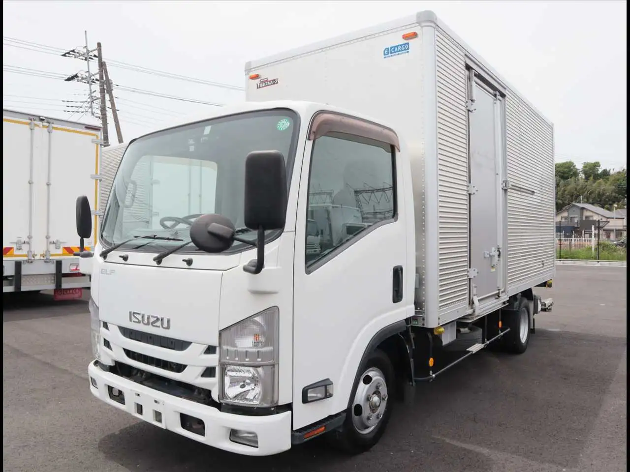 いすゞ エルフ 小型 アルミバン パワーゲート サイドドア の中古トラック【車両No.187306】