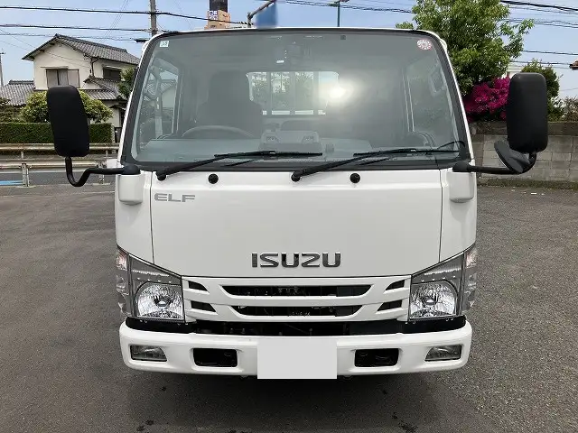 いすゞ エルフ 小型 平ボディ パワーゲート 床鉄板の中古トラック画像2