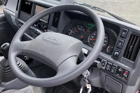 いすゞ エルフ 小型 平ボディ パワーゲート 床鉄板の中古トラック画像12